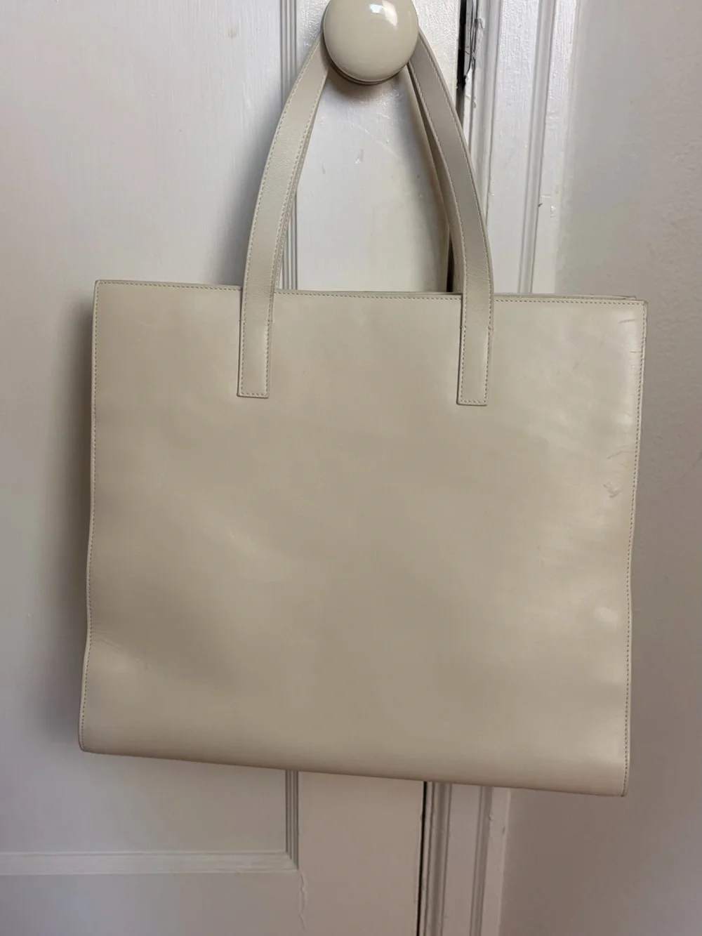 Saint Laurent Leather Tote